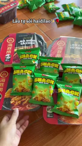 Lẩu tự sôi Tứ xuyên Haidilao✨#viral #vairalvideotiktok #lautusoihaidilao 
