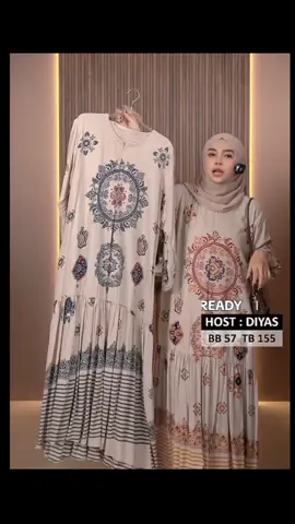 Gamis Arumi Dress Rayon Rempel