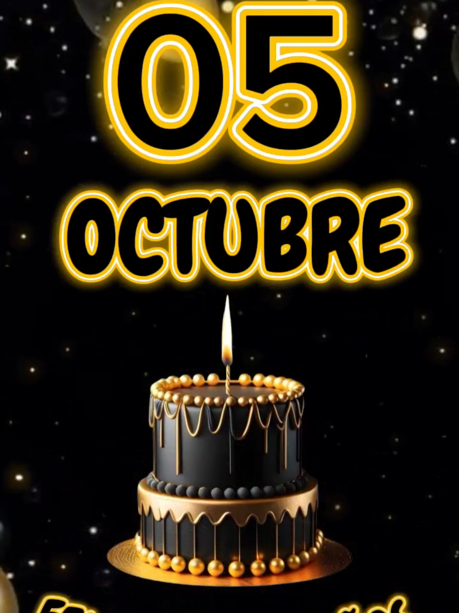 Feliz Cumpleaños 05 de Octubre🎂🥳Dedicaselo a esa personita especial que está de cumpleaños hoy 🎁 #felizcumpleaños #paradedicar #05deoctubre #happybirthday #felizcumpleaños🌹🎂🧁🎁🎉🎊 