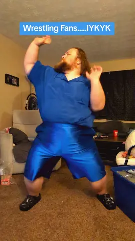 Wrestling fans, IYKYK #wrestletok #WWE #bluemeanie #dance #wrestling 