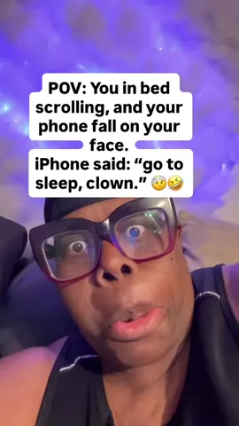 Double tap if this ever knocked you out cold. #scrolling #bedtime #fyp #pov #cellphone 