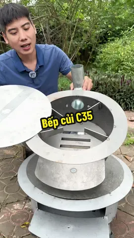 Bếp Đun củi C35 tiện lợi không đen nồi ##baobacbo##bepcui##xuhuongtiktok