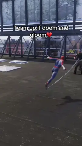 what did choom do💔✌️ #spiderman #marvelspiderman2 #jumping #doomanddispair 