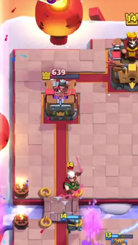 This clip is like 4 years old which is why it’s in serenity peak #clashroyale #minipekka #skeletonarmy 