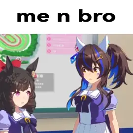 #umamusume #umamusumeprettyderby #daitakuhelios #daiichiruby #fyp ;; I love my bro 🥰🥰😘😘 I'm gonna go take a big fat dump now