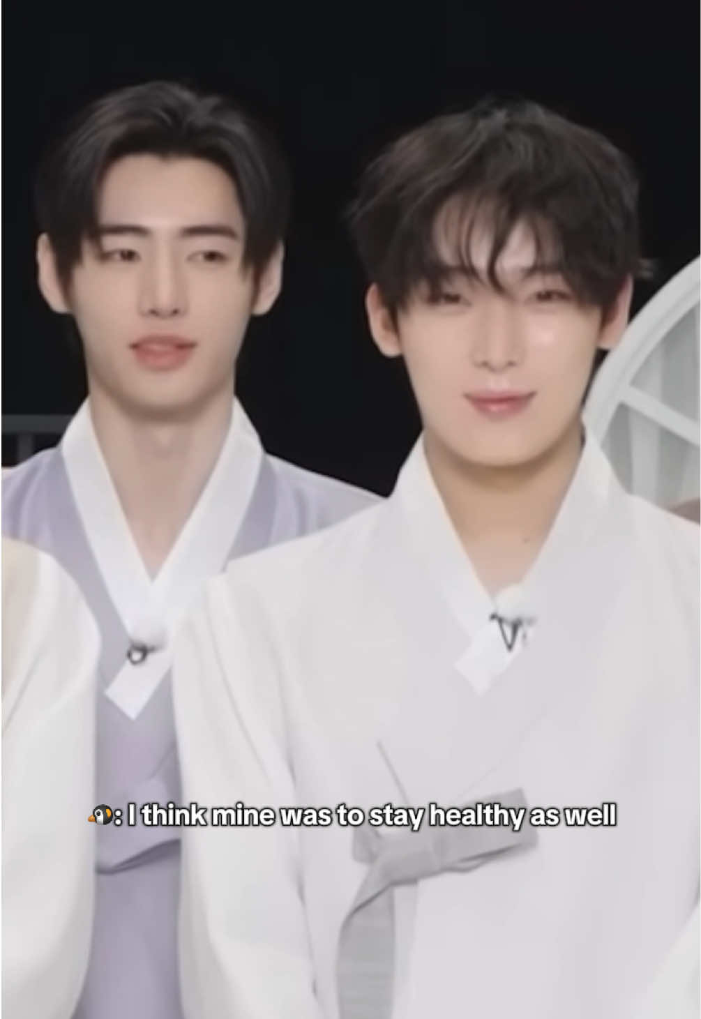 Not sunsun both having cold the day they shoot their chuseok greetings 😭🥲 #enhypen #sunoo #sunghoon #sunsun #fyppppppppppppppppppppppp 