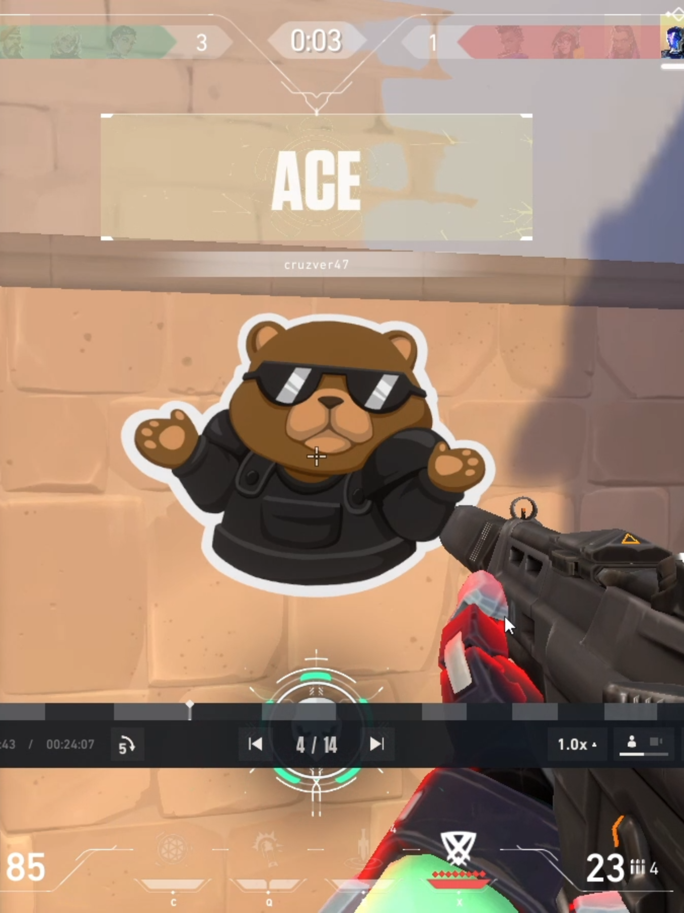 mi segundo ace pero este si lo grabe #valorant #valorantclips #valorantgaming #valorantclip #fyp