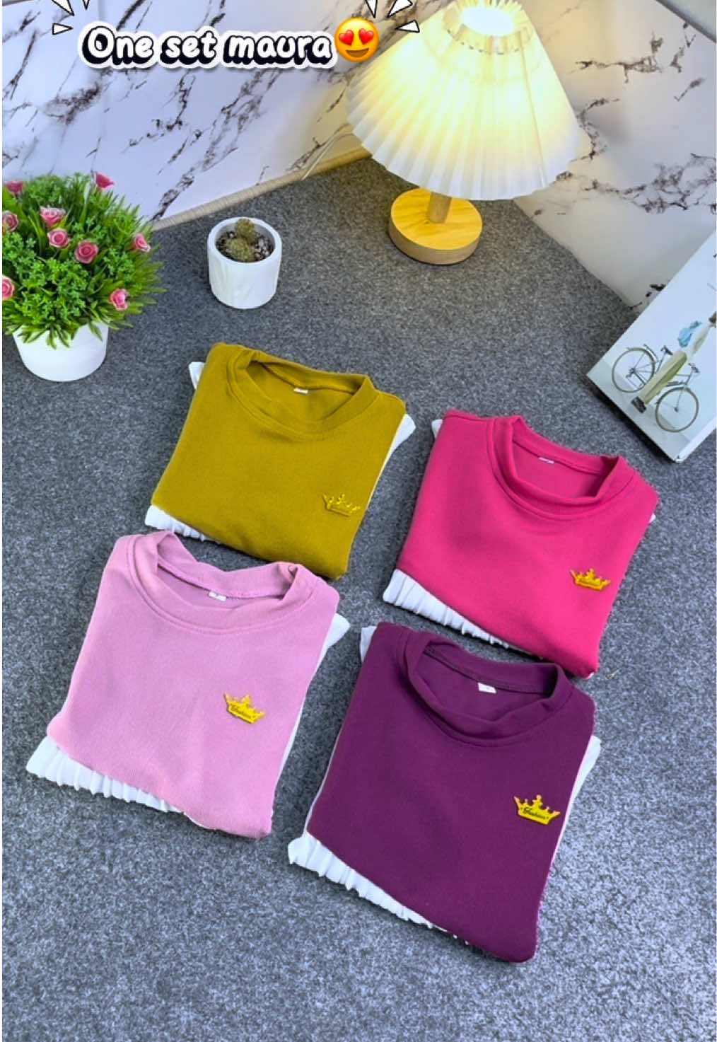 Yang mau samaan yuk di order#fyp#bajuanak#outfitanakcewek  #fyp 