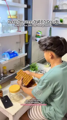 Ini kesukaan keluarga aku dari dulu, rasanya enak banget walaupun makanan jadul. Aku kira buatnya susah ternyata gampang banget, di daerah ku namanya noga. Kalo di tempat kalian namanya apa?😋 #fyp #DailyVlog #rofik #reseprofik 