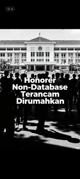 Ribuan honorer non-database kini terancam dirumahkan. Banyak yang sudah puluhan tahun mengabdi, tapi kalah dengan honorer baru 1–2 tahun. Beberapa honorer bahkan harus bayar puluhan juta demi bisa bekerja, modal belum balik tapi statusnya masih tak jelas. Praktik sogok ini jelas melanggar hukum, salah ada pada oknum pejabat dan perantara. Jika ribuan honorer hilang, pengangguran bertambah, keadilan pun rusak. Saatnya audit rekrutmen, lindungi honorer lama, dan dengarkan suara mereka! #HonorerNonDatabase #NasibHonorer #PPPK #ReformasiASN #SolidaritasHonorer
