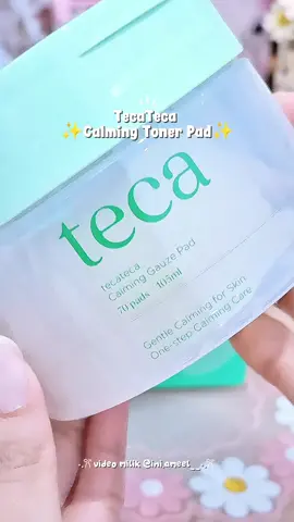Skincare Korea emang gak pernah gagal 💙@nutrione_id  TecaTeca ini vegan, gentle, dan calming banget buat kulit sensitif !! Teksturnya lembut, efeknya adem & bikin kulit tenang tanpa lengket 🥰✨ ________________ @mdspick_review  #tecateca #mdspick #kbeauty #vegan #skincare 