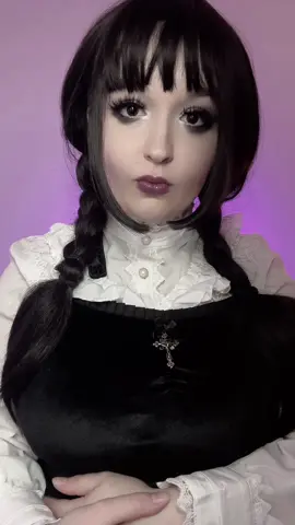 i finished season 2 of wednesday tonight 💜 #wednesday #wednesdayaddams #cosplay #wednesdaycosplay #wednesdayaddamscosplay 