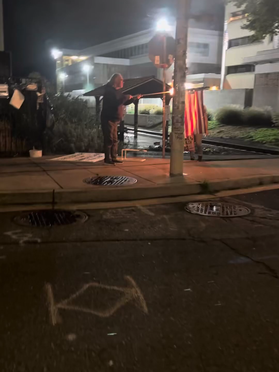 Nick Sortor at the Portland ICE facility creates chaos and is arrested! Part B-1