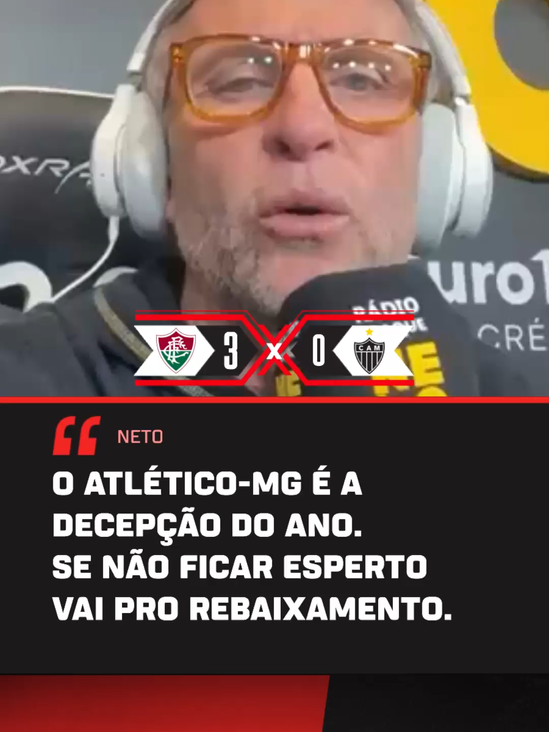 Concorda com o Neto? 👀 🎥 - @radiocraqueneto #FutebolNaESPN #futebol #atleticomineiro #brasileirao