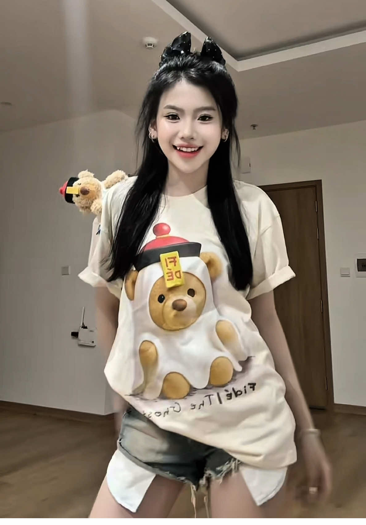 Áo cute mang đi chơi Halloween nè he =)))))) #fide #fidé #aogaufide