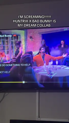 AHHHHHHHHHH!! #snl #badbunnt #huntrix #kpopdemonhunters 