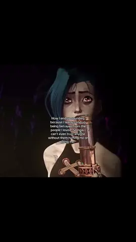Can’t trust anyone anymore #jinx #jinxarcane #relatable #vent #fyp 