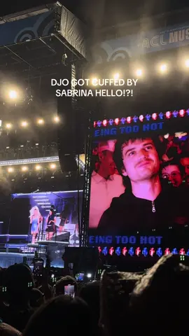 I LOVE YOU @Djo @Sabrina Carpenter @Team Sabrina #djo #sabrinacarpenter #austincitylimits #fyp #viral