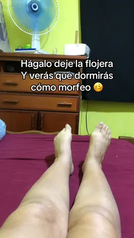 Hágalo deje la flojera  Y verás que dormirás cómo morfeo 🥴