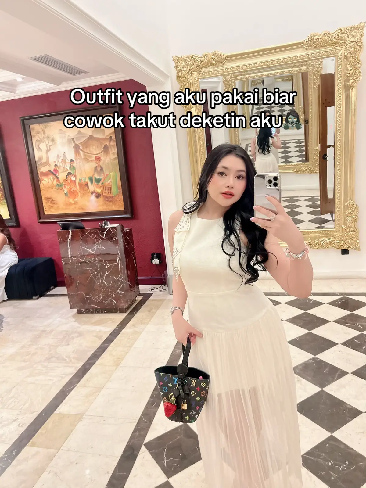 Semakin feminine perempuan maka semakin maskulin yang berani mendekat hehe #girlproblems #outfit #fyp #gayaditiktok 