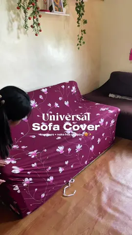 Grabe ang mura nalang ng ganitong sofacover at ang ganda😍✨ #sofacover #houseimprovement #houserenovation