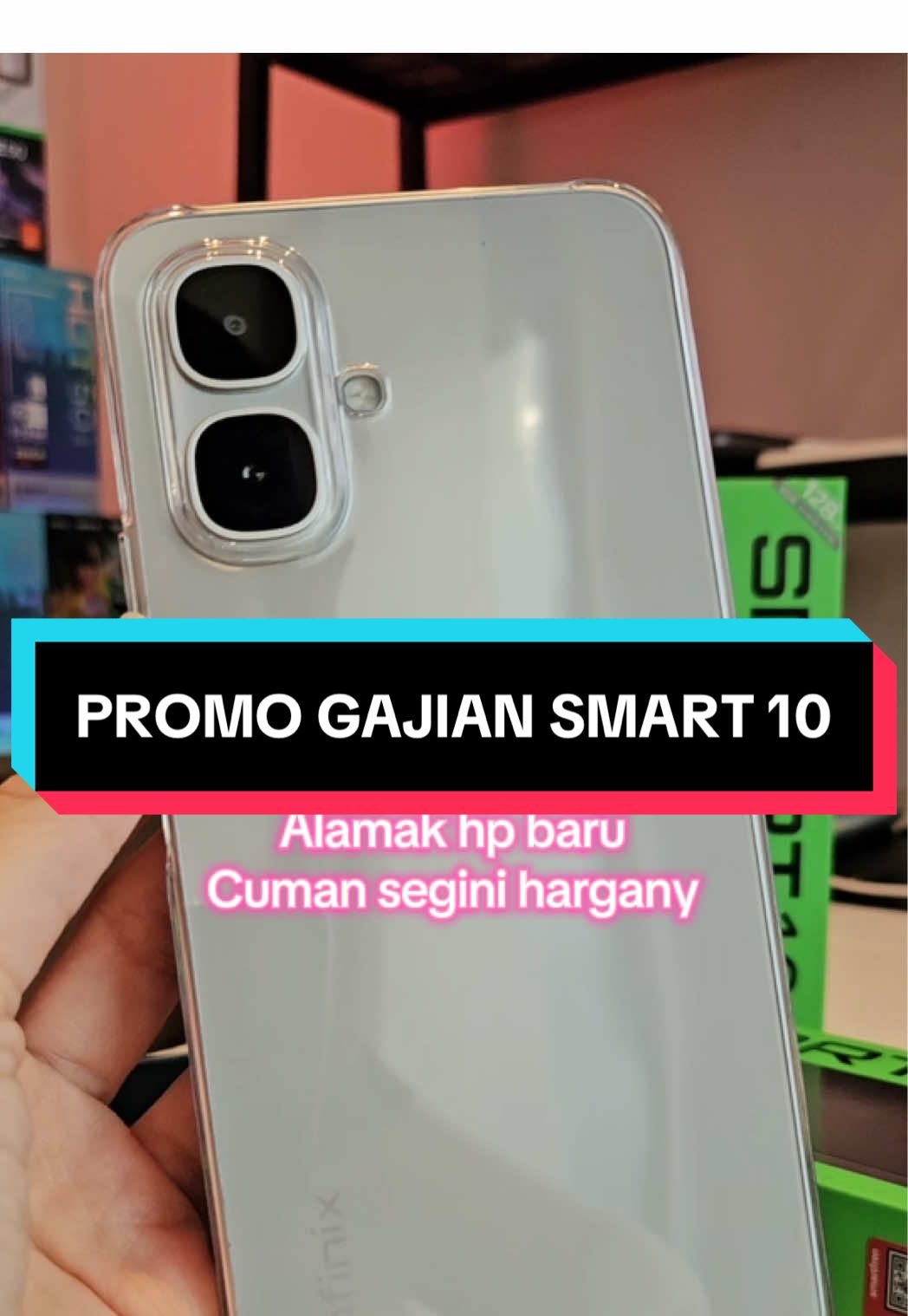 Infinix Smart 10 3/64 & 4/128 ready dan cepet ludes weh  #promogajian #gajiansale #smart10 #murah #fyp 