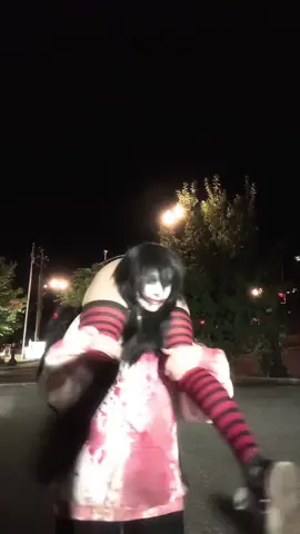 It was so cold out omg #ninathekiller #creepypasta #cosplay #fyp #jeffthekiller @xebra carrett 