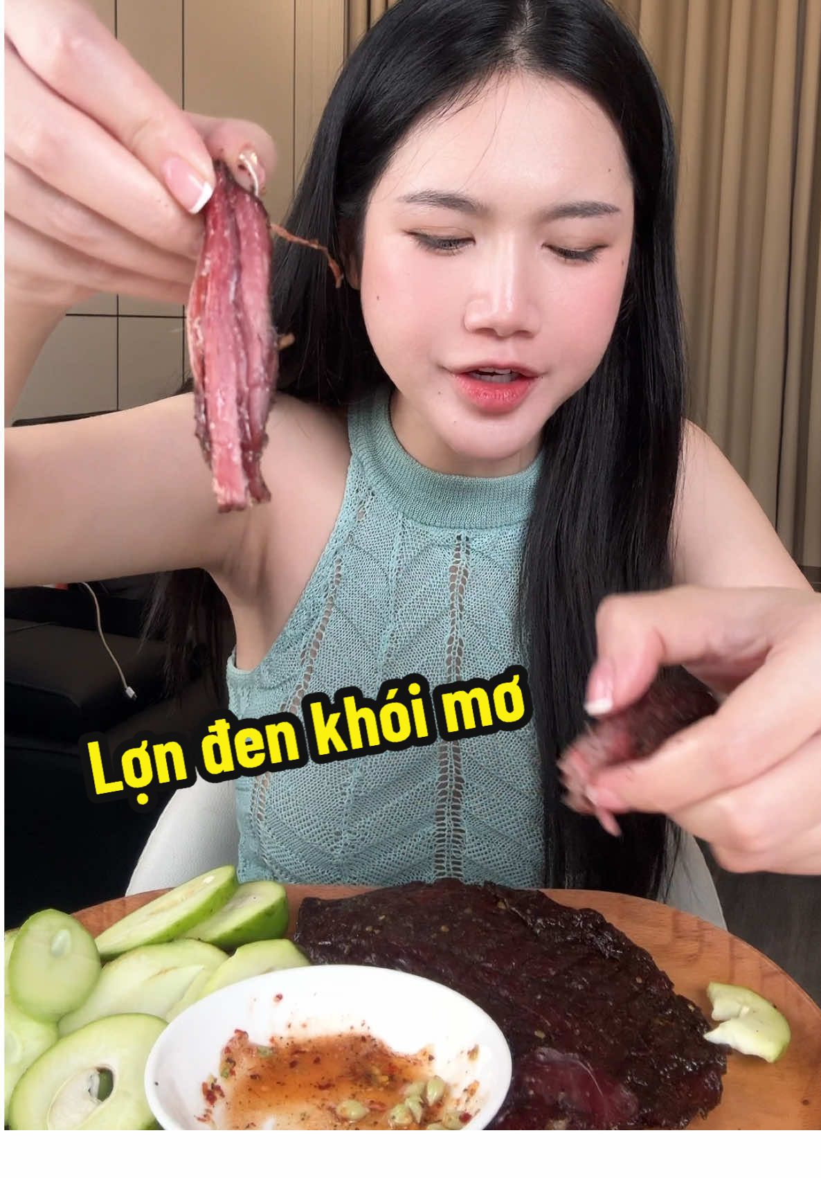 Lợn đen khói mơ ngon lắm mọi người ơi #reviewdoan #doanvat 