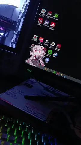 que raros son los nuevos virus  #evernight #anime #hoyoverse #song #HonkaiStarRail 