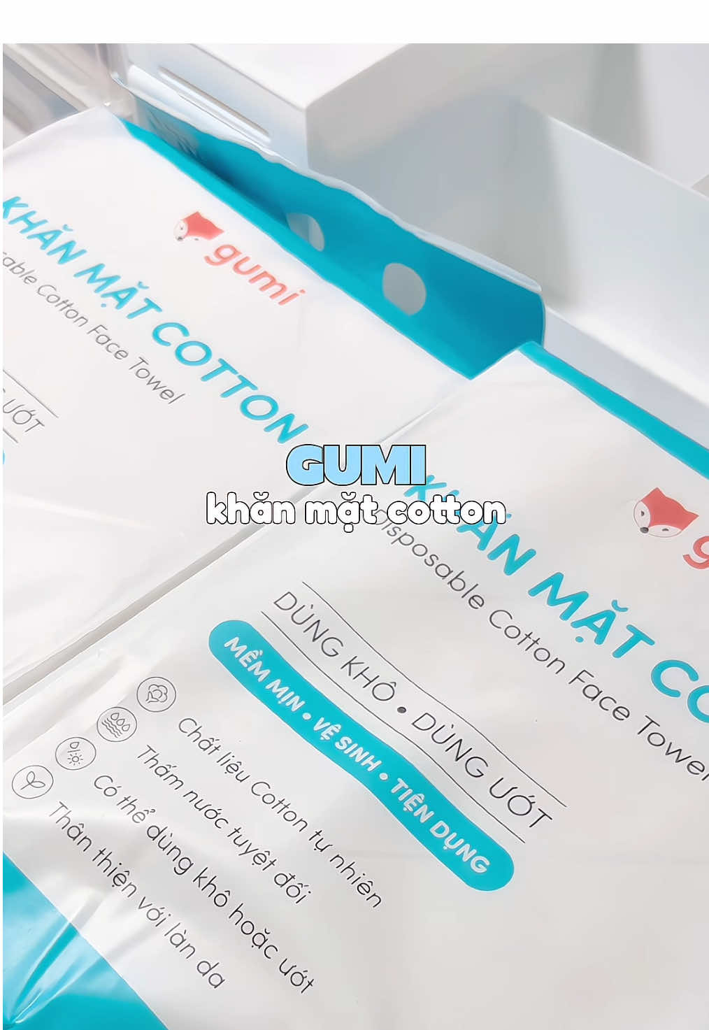 Khăn lau mặt dùng 1 lần siêu tiện ✨#khanlaumat #khanlaumat1lan #gumi #xuhuong #xhhhhhhhhhhhhhhhhhhhhhhh 