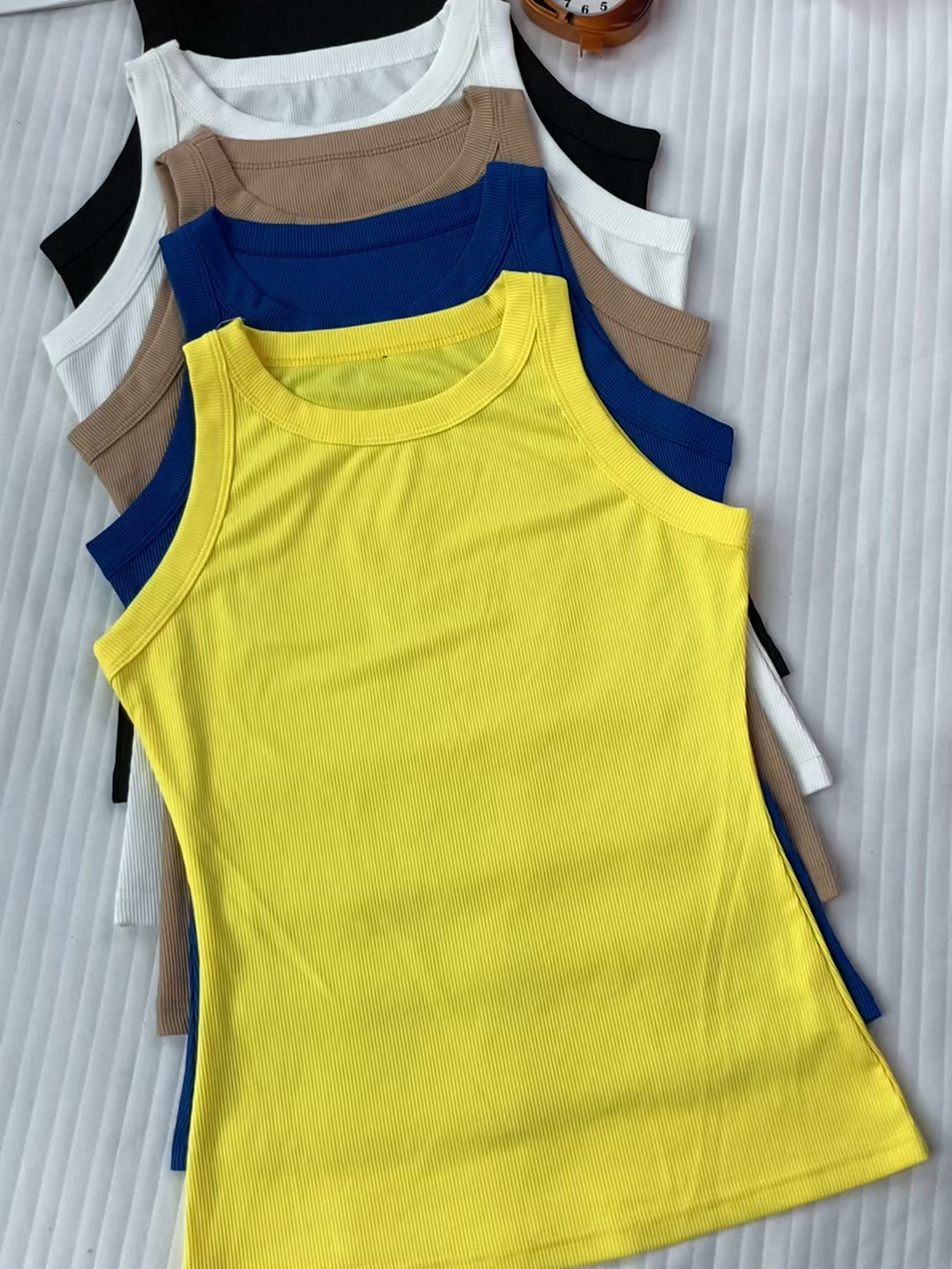Descobri a regata que virou meu uniforme do dia a dia. Conforto, estilo e caimento que impressionam! #regatacanelada #tiktokshop #estilocasual #roupasfemininas #regatafeminina #modafeminina