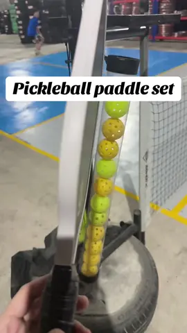 carbon fiber pickleball paddle set 2 rackets + 4 pickleballs + storage bag professional level #paddle #pickleball 