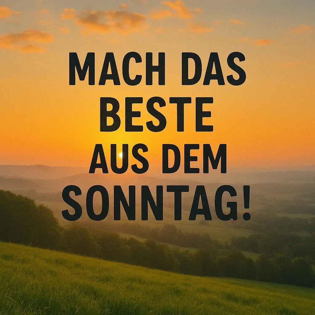 #SundayMood #SonntagMotivation #MachDasBesteAusDemSonntag #SonntagLiebe #Sonntagsspaziergang