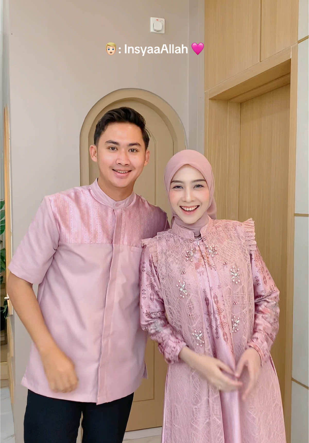 Bismillah 🩷 #fyp #gamiscantik #dressmuslim #gamiskondangan #dresskondangan 