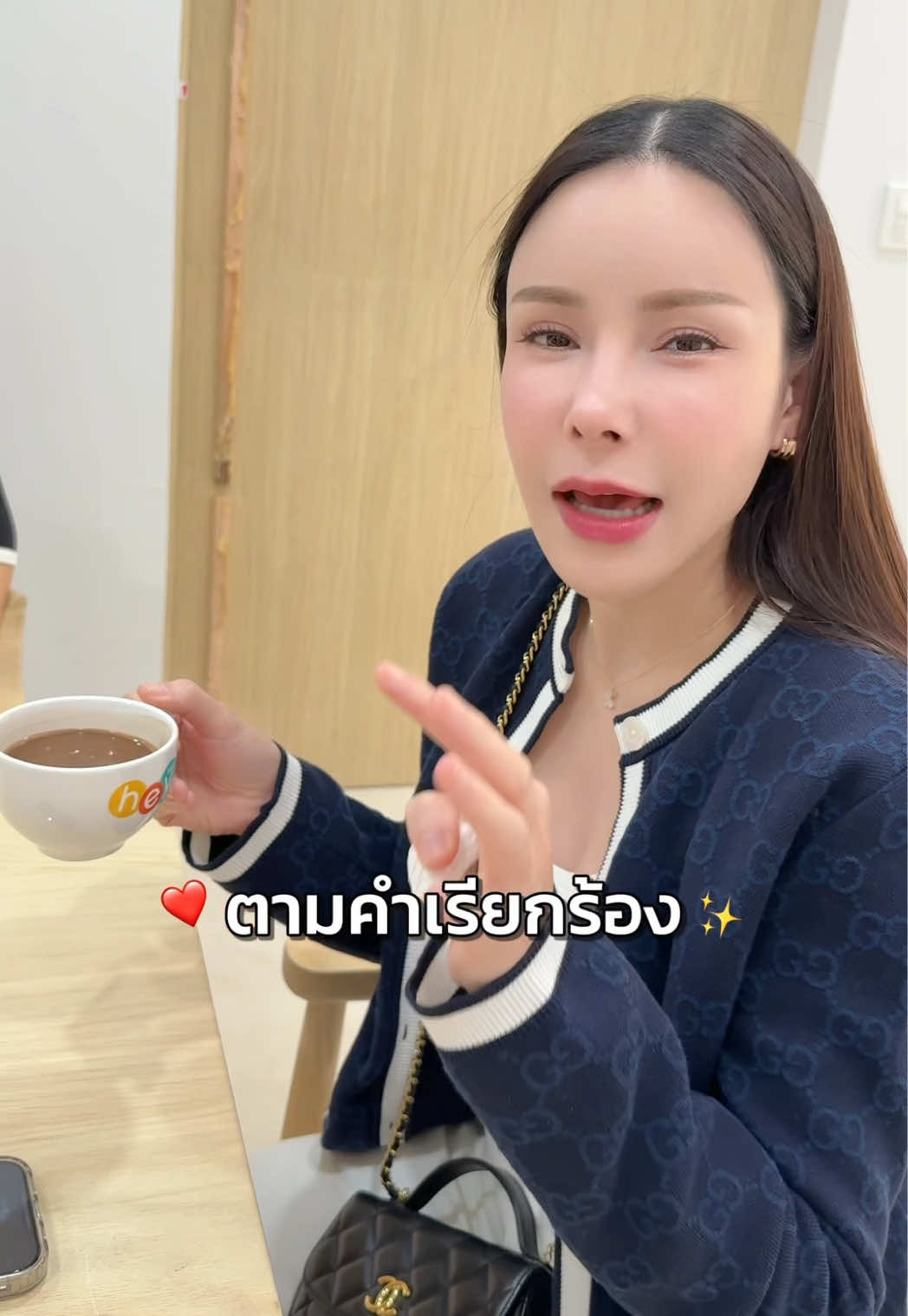 เข้มข้น หอมละมุน อร่อยจริง 🍫✨ #อีฟวลัยพรรณ #wellveness #โกโก้ช็อก #heywellcofee #heywellcocoachoc @Wellveness Officials @Wellveness Shop 
