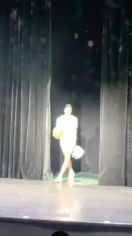 Best in Sportswear. So glad to entertain these foreign audience lol I feel like I'm shining so much here on-board.  #pageant #sportswear #norwegiancruise #basketball #fyp 