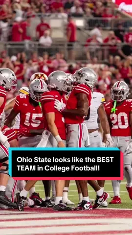 #OhioState looks like the BEST TEAM in College Football!