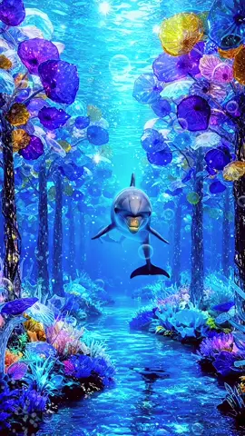 ✾イルカと海底散歩✾ 幻想的な海底を、イルカと一緒にお散歩しながら楽しんで癒されていただけましたら嬉しいです。 お気軽にコメントしてくださいね🩷 🌟いつも素敵なコメントありがとうございます😻🩷🩵 🌟壁紙などプライベートなご利用のみでお願いいたします。 ※配信の背景としてのご利用は不可です。 ※ご自身のアカウントへ転載や、加工、改変して掲載も不可です。 他の投稿作品についても同様です。 ご理解のほどよろしくお願いいたします🙇 #ダイナミック壁紙 #livewallpaper4k #dolphin #イルカ #ai 