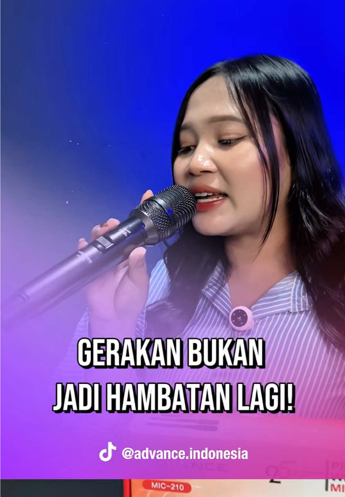 MIC-210 jangkauan luas untuk karaoke #fyp #karaoke #microphone #viral 