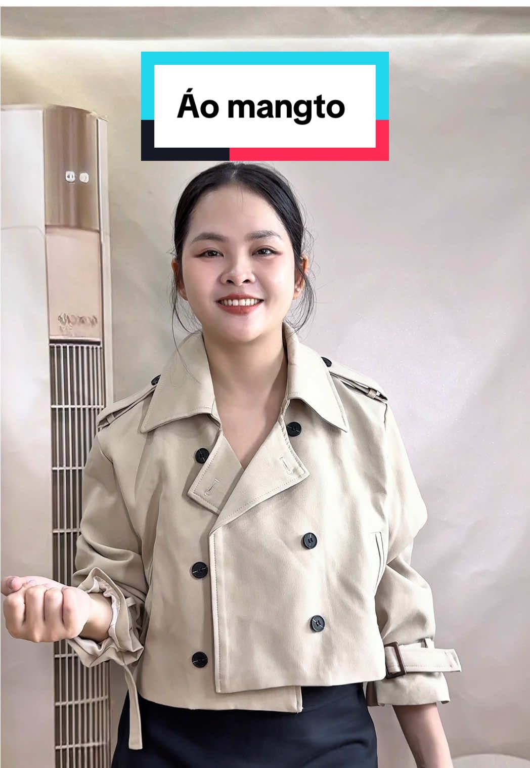Áo chất đẹp cực chị em nha 🥰 #mebimcogu #tiktok #xuhuong #thoitrangnu #aomangto 