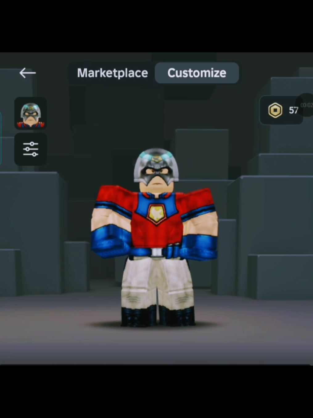 New Outfit Unlocked #peacemaker #robloxfyp #robloxoutfits 