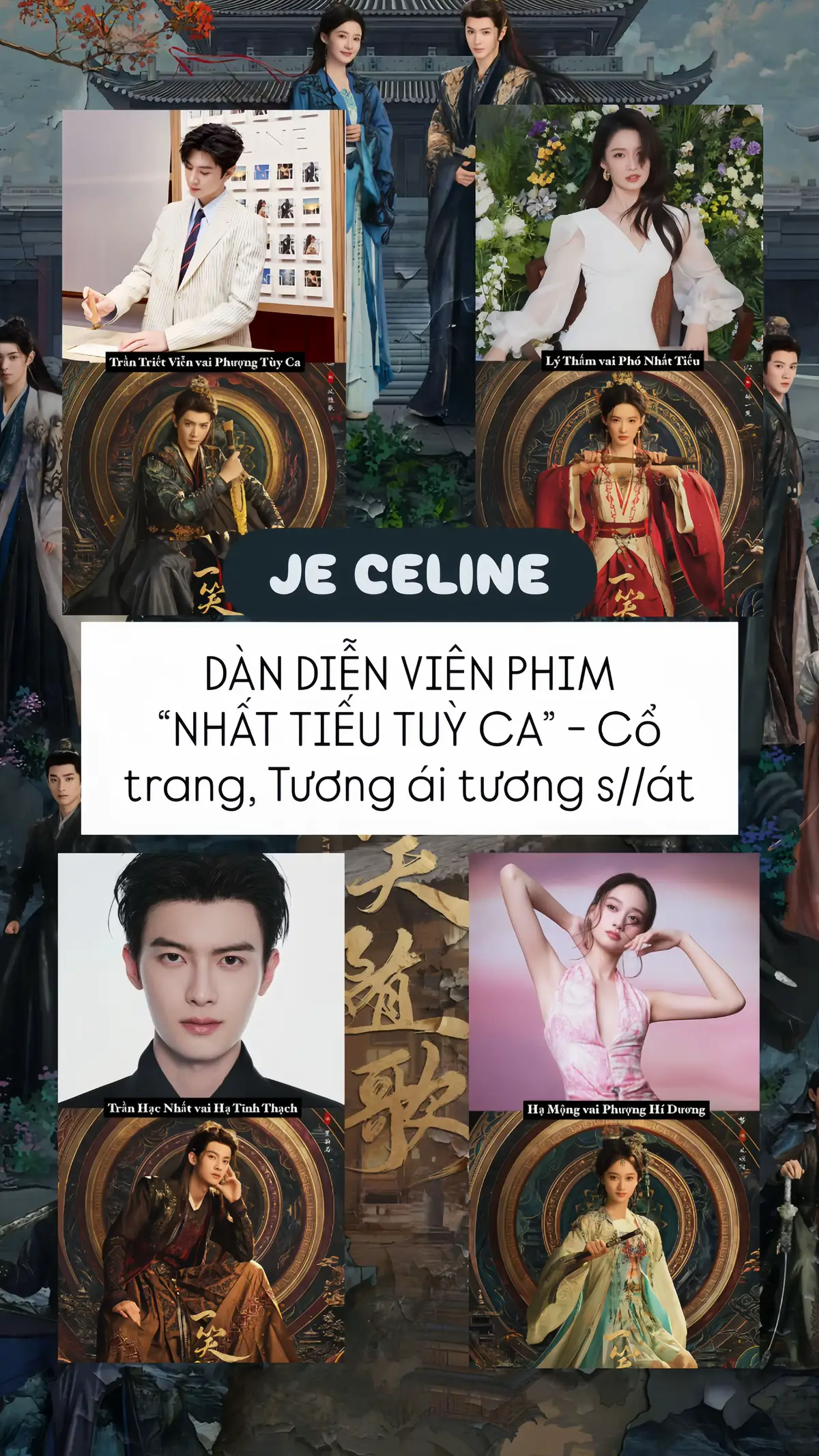 #nhattieutuyca #phimcotrangtrungquoc #jecelineheavenly #lytham #trantrietvien 