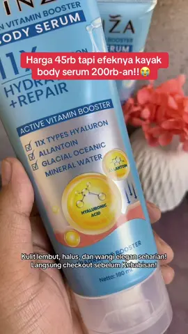 Harga 45rb tapi efeknya kayak body serum 200rb-an!! Kulit lembut, halus, dan wangi elegan seharian! Langsung checkout sebelum nyesel 🛒✨ #bodyserum #skincaremurahberkualitas #kulitglowing #wanitacantik #bodycare 