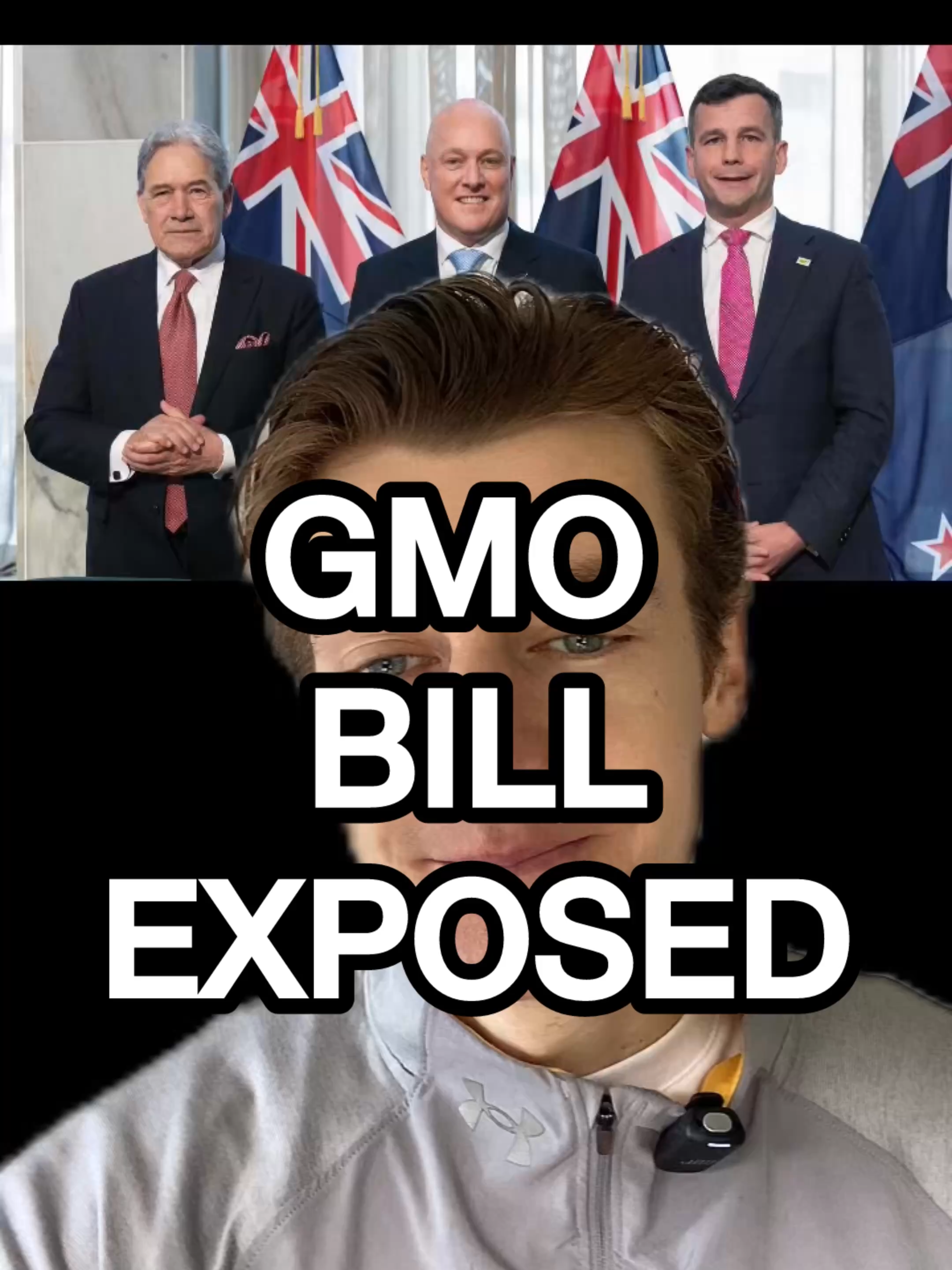 New Zealands GMO BILL EXPOSED! While no one’s watching, they’ve changed the laws, the labels, and even the definition of what food means. The Gene Tech Bill gets its second reading on 10th October, and if this passes, there’s no going back for New Zealand. Contact your MPs and let them know you don’t consent to this bill. #gefreenz #SayNoToGMO #nzfarming #NZPolitics