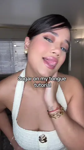 Sugar on my tongue tutorial #sugaronmytongue #yourbodyissosweet 