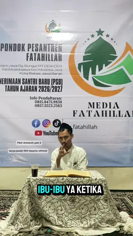 bau detergen pada pakaian yg dicuci #tanyajawab #fikih #viral #fyp #ppfatahillah