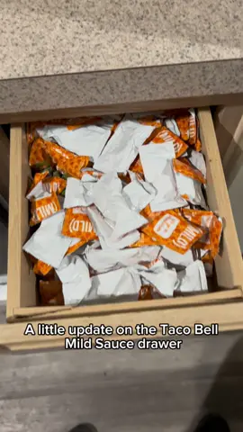 Mild Sauce Drawer update #tacobell #mildsauce #masterchief  #collection 