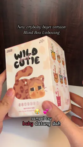 Crybaby bajet version baru 🩶 tak dapat pink color 😭 tapi cute juga 😛#crybaby #blindbox #blindboxunboxing #cryingbaby #crybabies 