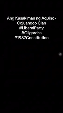 #liberalismo #liberalparty #Aquino #cojuangco #oligarchy 