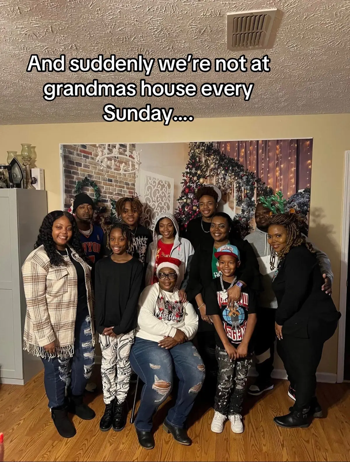 Tried to keep your tradition alive but it’ll never be the same without you 💔 forever in our hearts, protect and cover us from any evil we cannot see we love you💕#grandmashous #grandma #longlive 